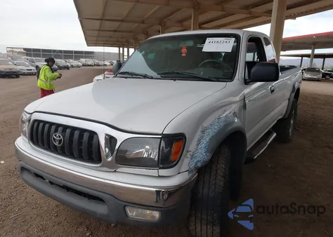 2001 Toyota Tacoma Base V6 z USA, uszkodzony, nr VIN 5TEWN72N71Z722080